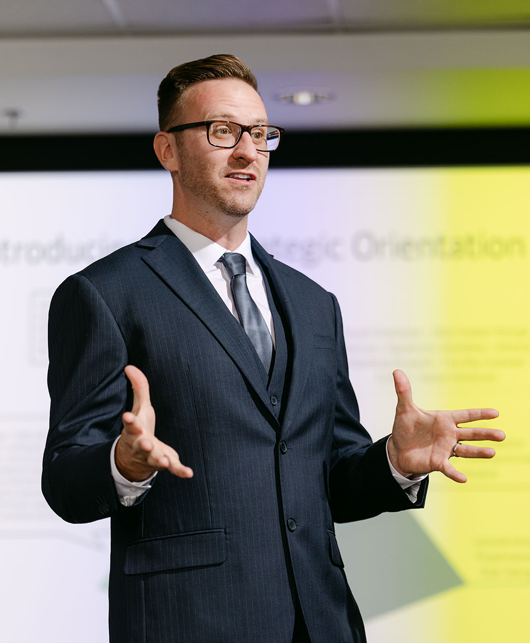 Kyle J. Harkema teaching