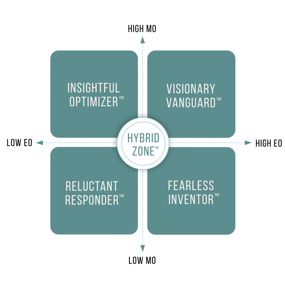 Kyle J. Harkema's Strategic Orientation Graphic Quandrant Map